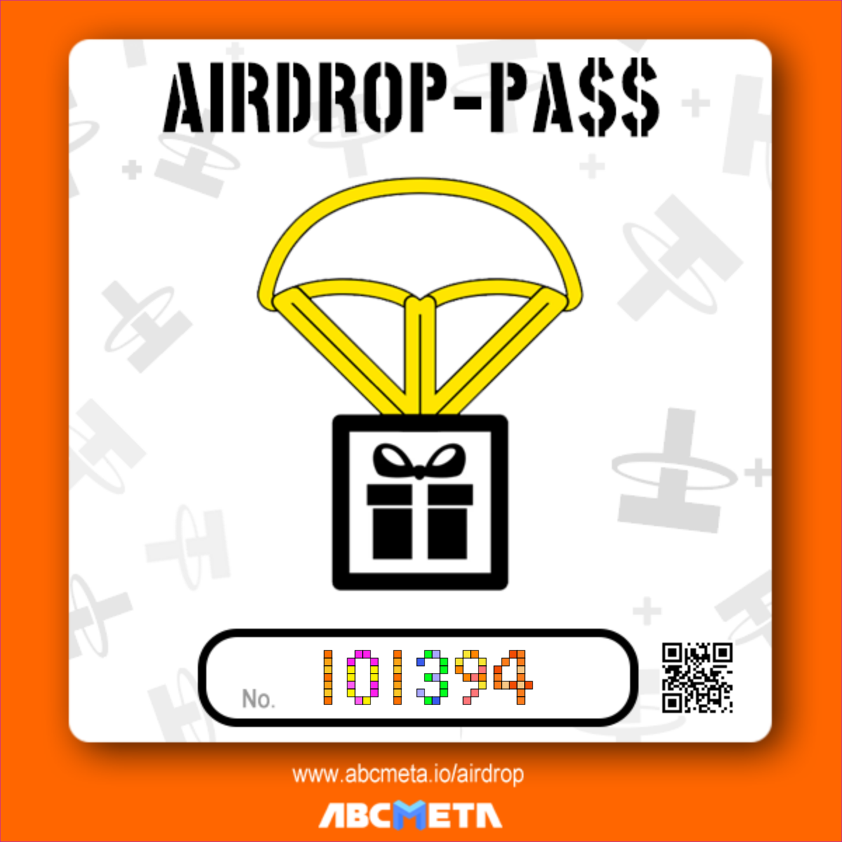 Nft AIRDROP-PASS #101394 (worth up to 10,000 USDT)